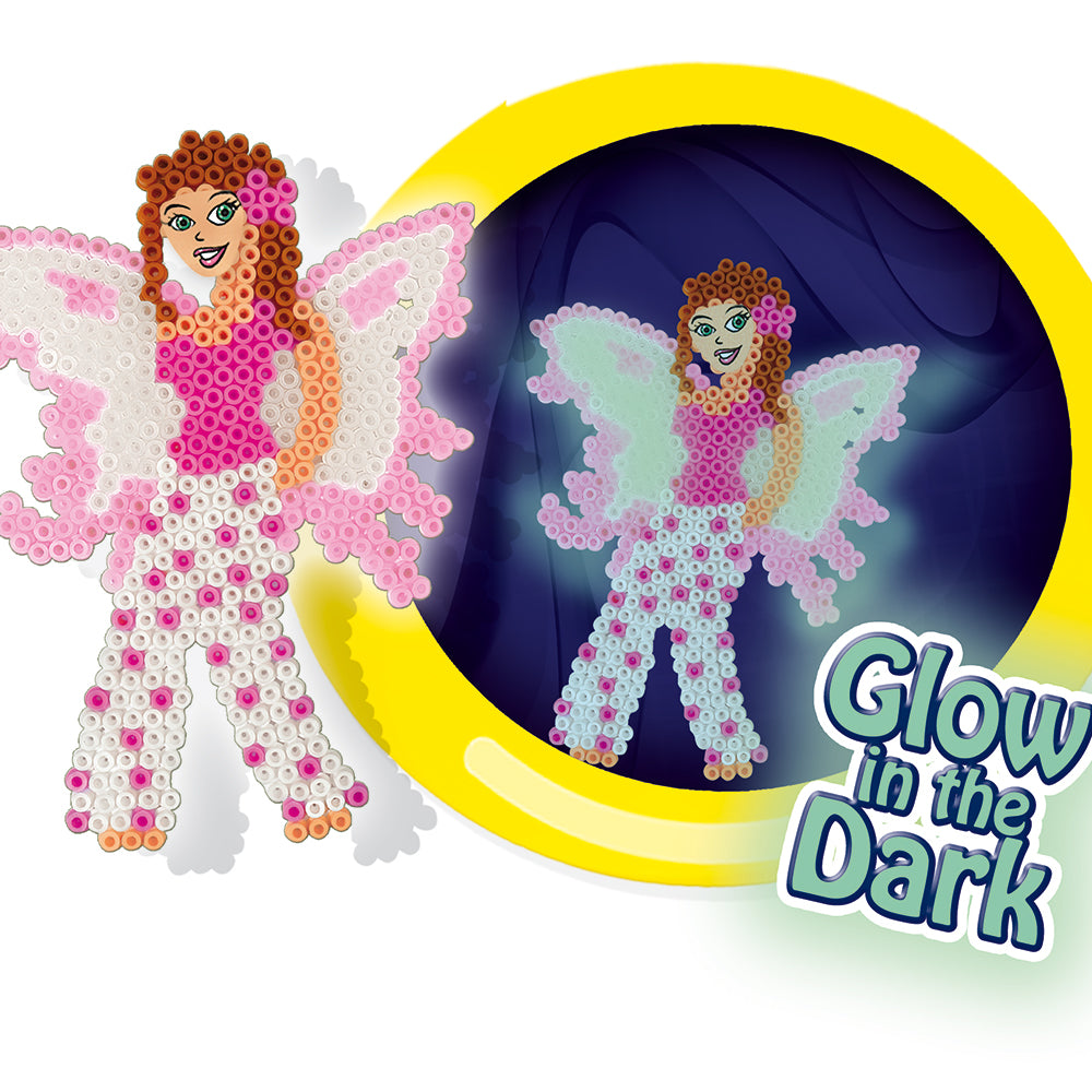 SES Creative Strykpärlor – 1000 st Glow in the Dark
