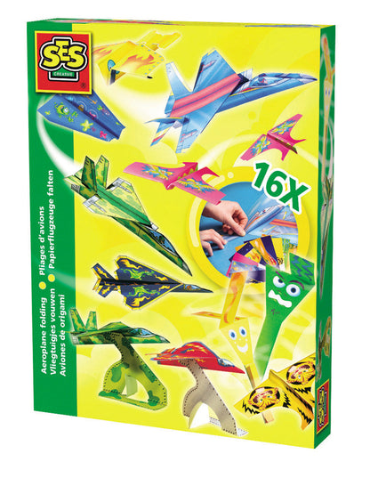 SES Creative Origami Flygplan – vik & flyg