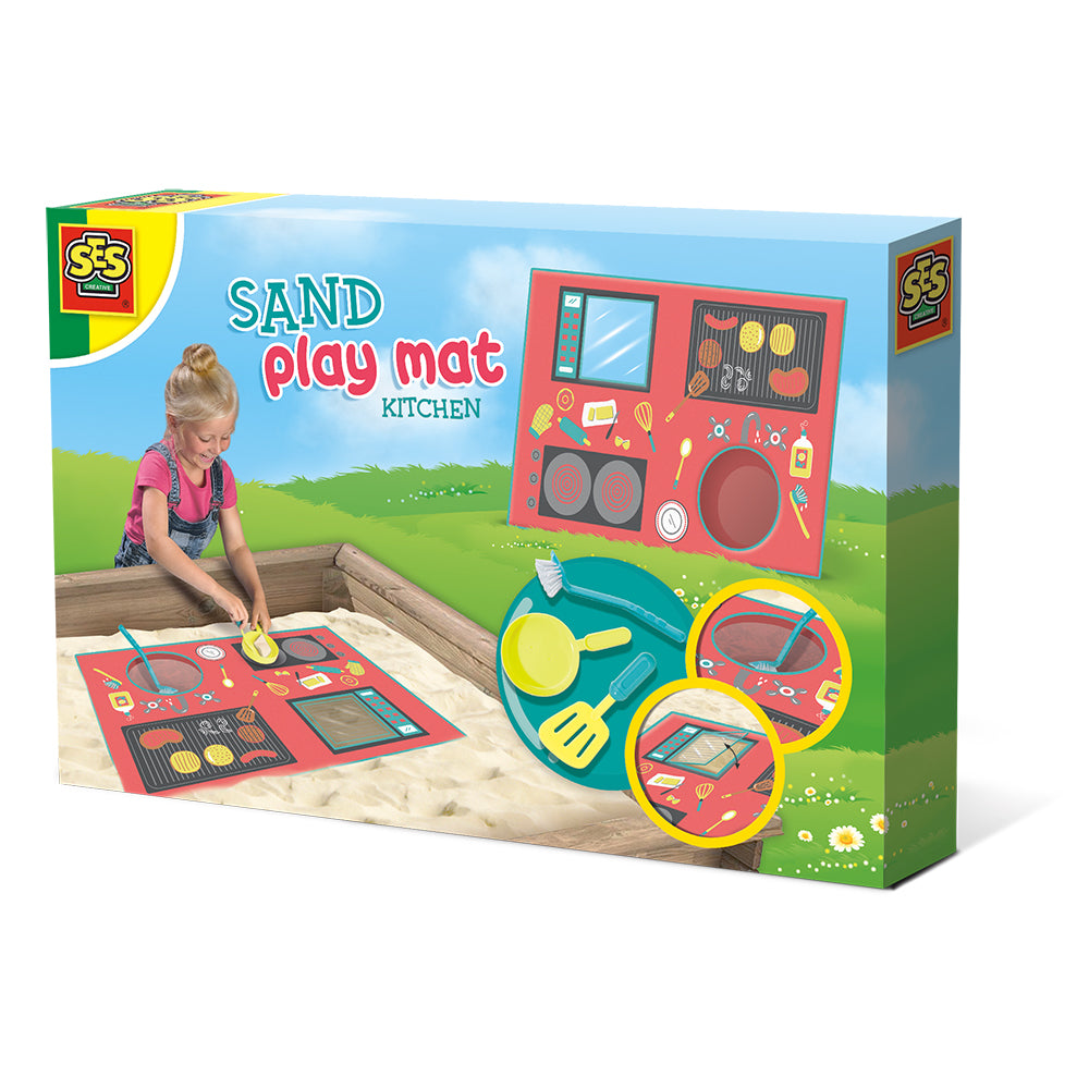 SES Creative Legemåtte til sandkassen - Køkken