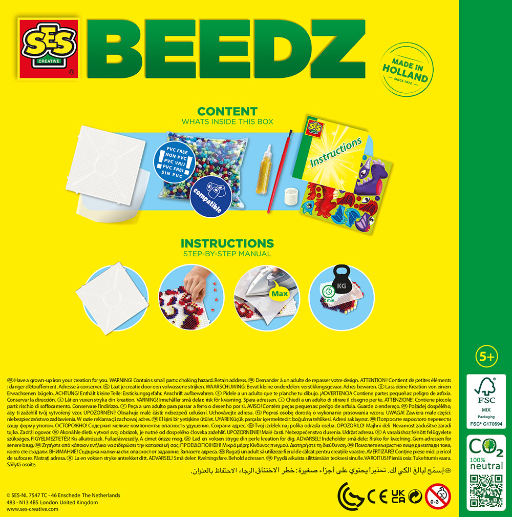 SES Creative Beedz 3D Pärlset – Drakar
