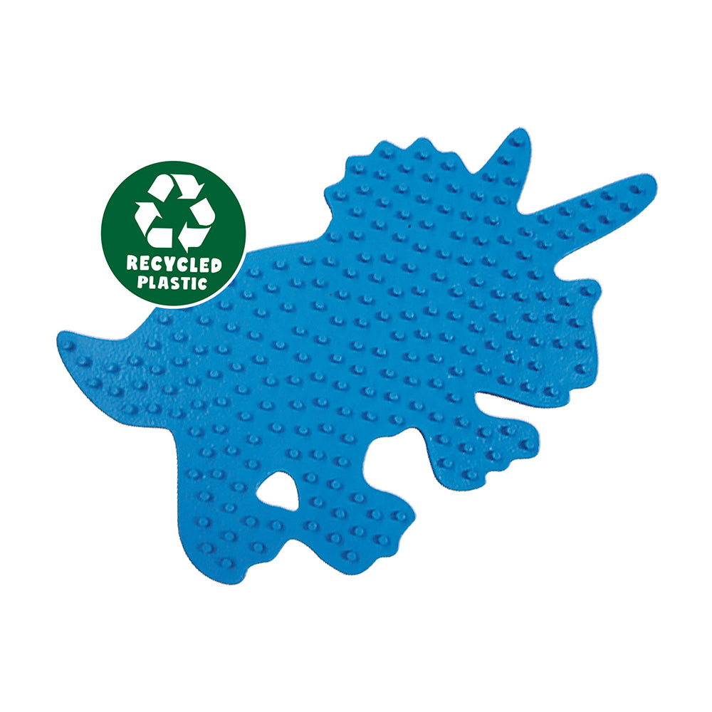 SES Creative Green Beedz Pärlplatta – Triceratops