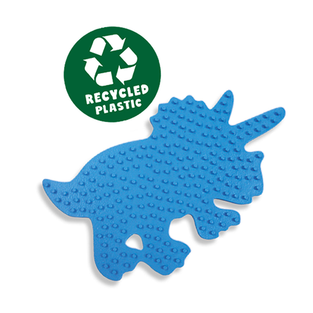 SES Creative Green Beedz Pärlplatta – Triceratops