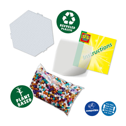 SES Creative Green Beedz Strykpärlor – Skogens Djur