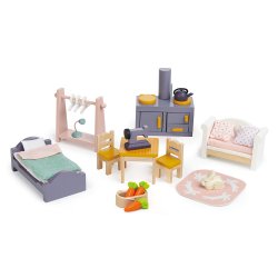 Tender Leaf Dockhus med möbler – Cottontail Cottage