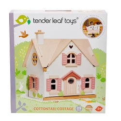 Tender Leaf Dockhus med möbler – Cottontail Cottage