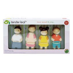 Tender Leaf Dockhusfigurer – Familjen Leaf