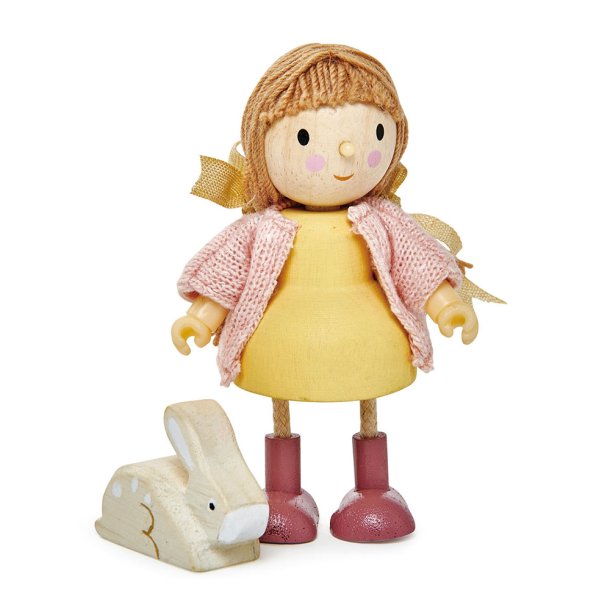 Tender Leaf Dockhusfigur – Amy och kanin
