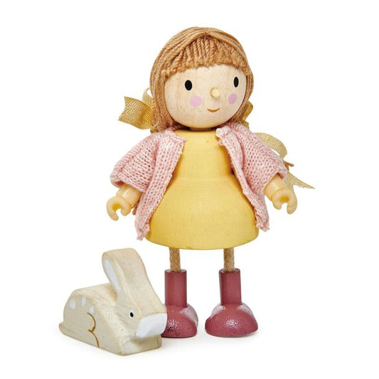 Tender Leaf Dockhusfigur – Amy och kanin