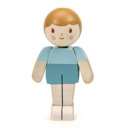 Tender Leaf Dockhusfigur – Pojke – We Are Family