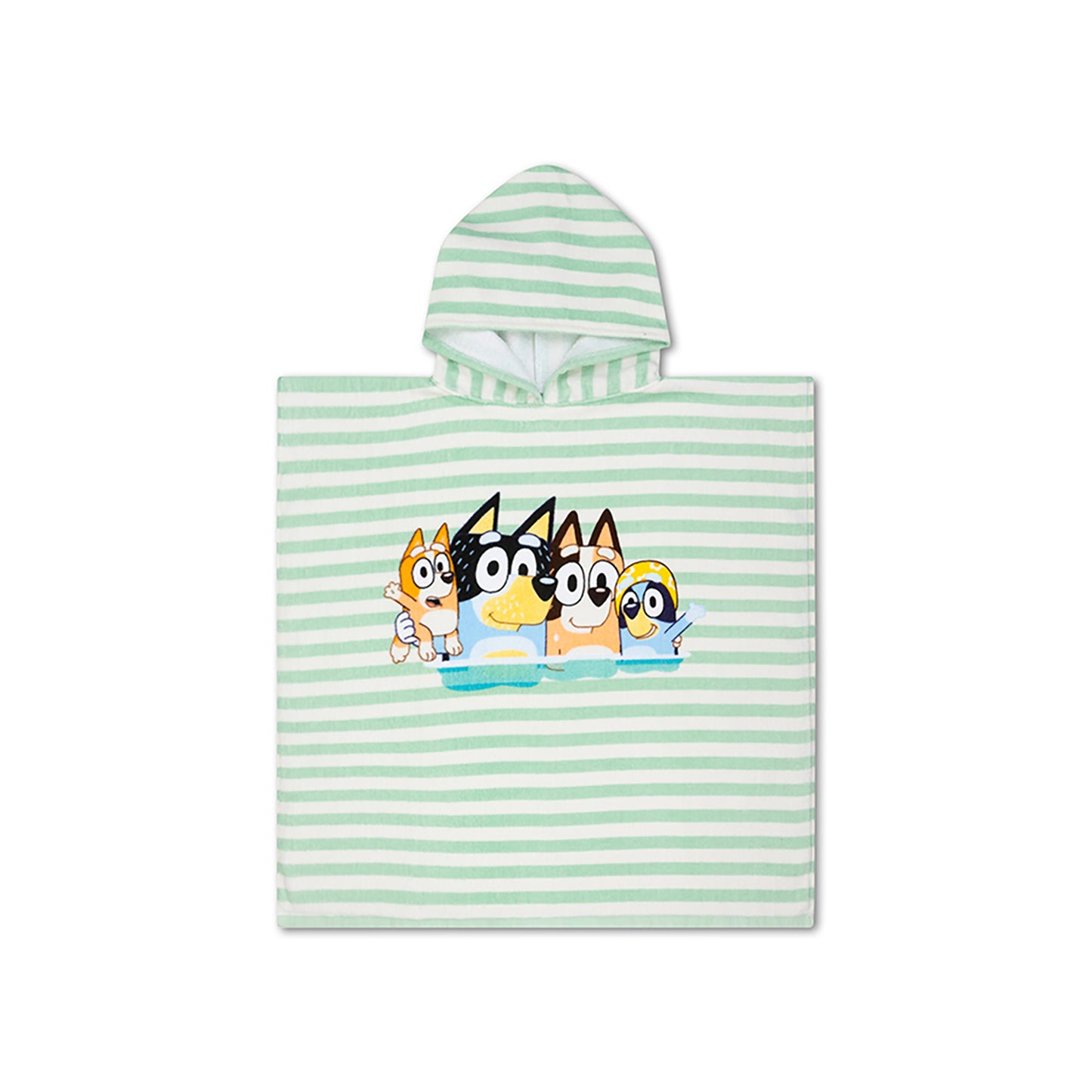 Bluey Badponcho i Frotté – 65 × 65 cm
