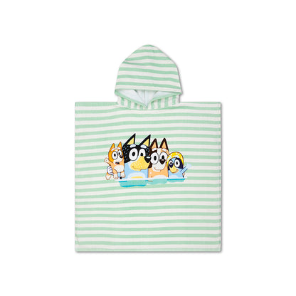 Bluey Badponcho i Frotté – 65 × 65 cm