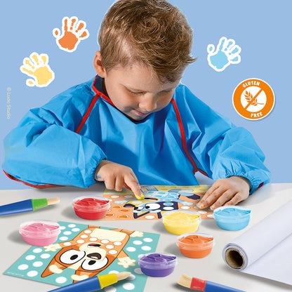 Bluey Fingerfärg Mega Set – Kreativt Målarset