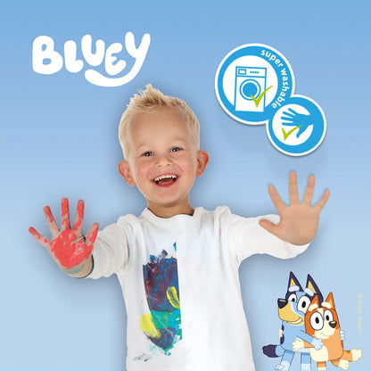 Bluey Fingerfärg Mega Set – Kreativt Målarset