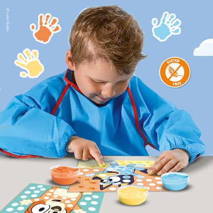 Bluey Fingerfärg – Print Art Målarset
