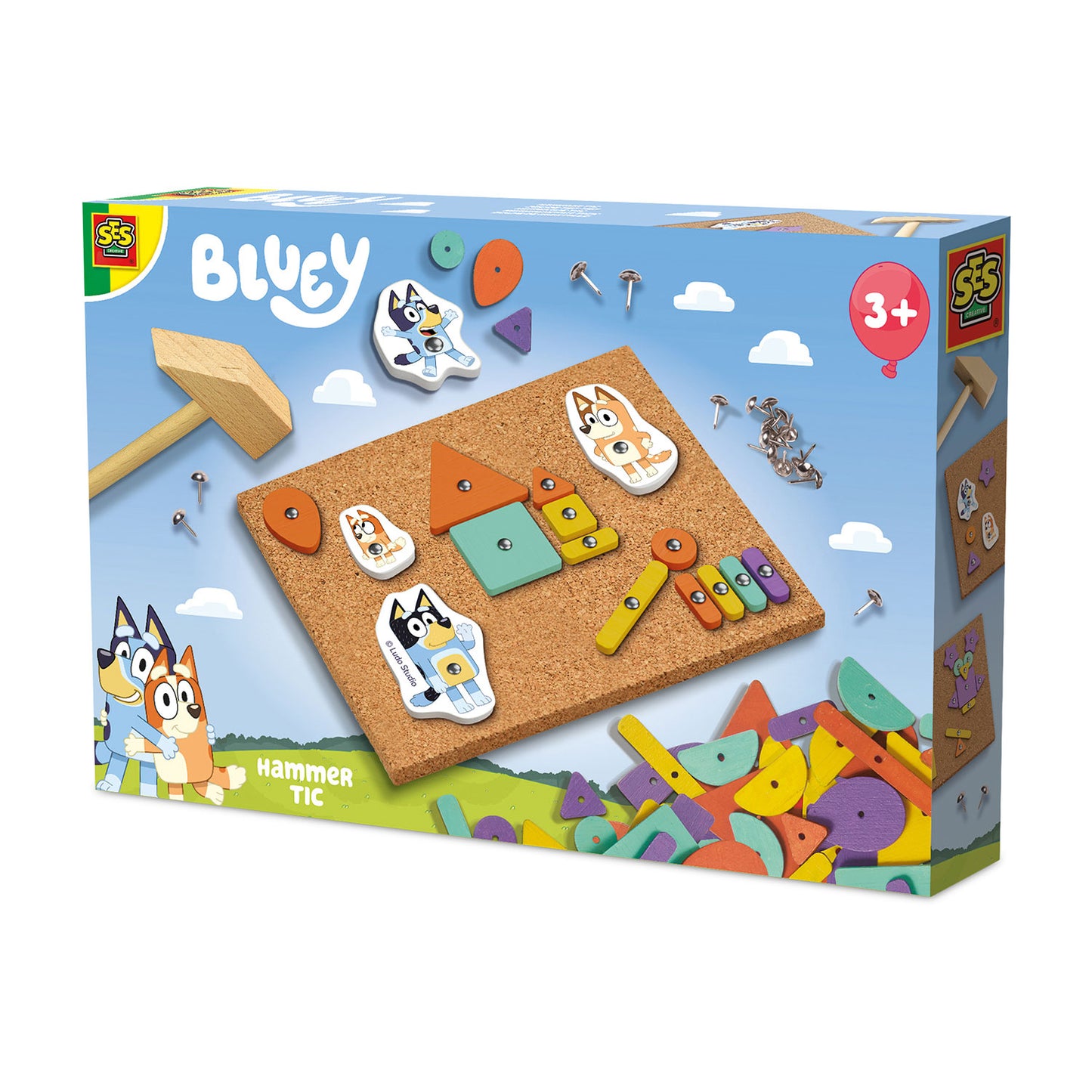 Bluey Hammarspel – Kreativt Spikset i Trä