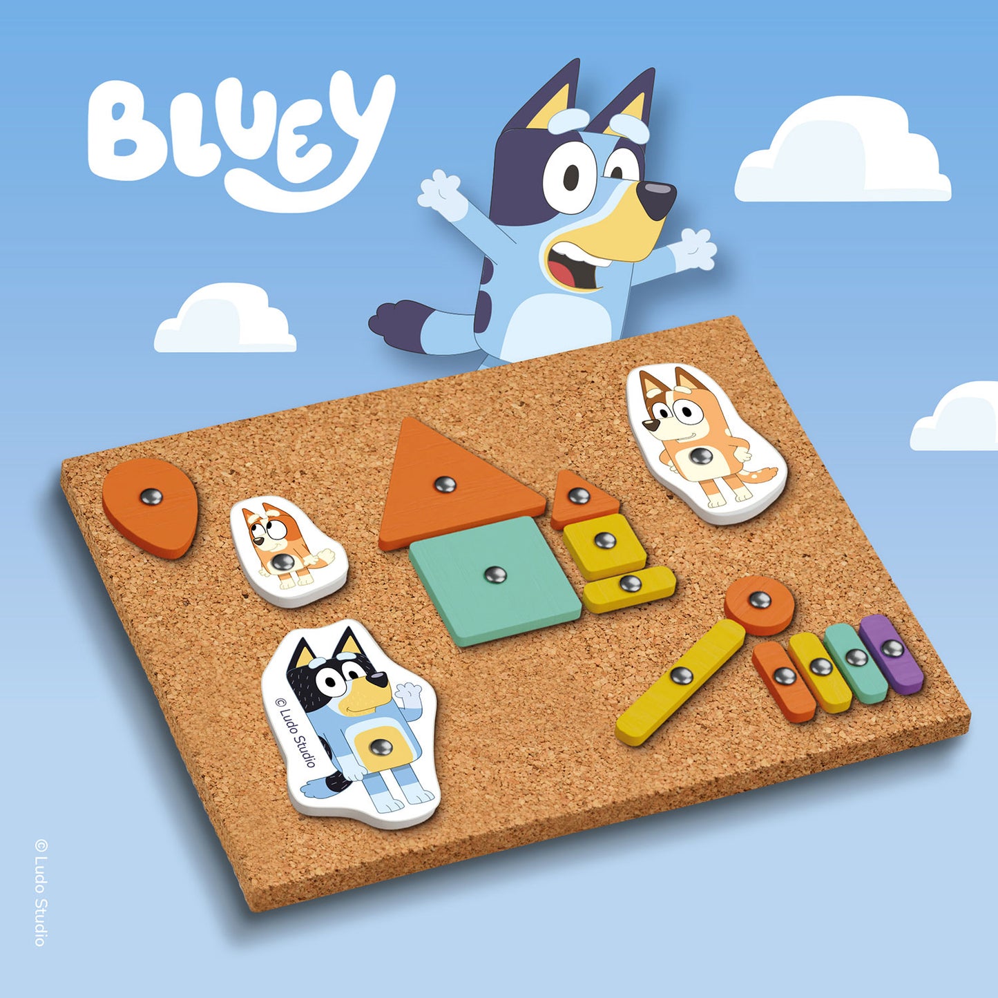 Bluey Hammarspel – Kreativt Spikset i Trä