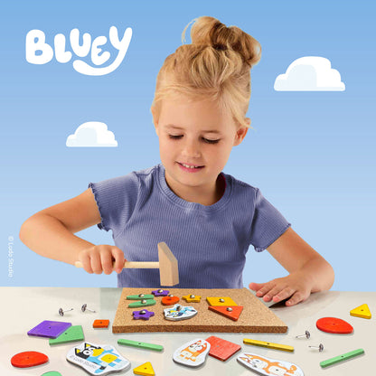 Bluey Hammarspel – Kreativt Spikset i Trä