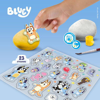 Bluey Måla Stenar – Kreativt Pysselset