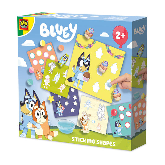 Bluey Klisterpyssel – Former & Färger