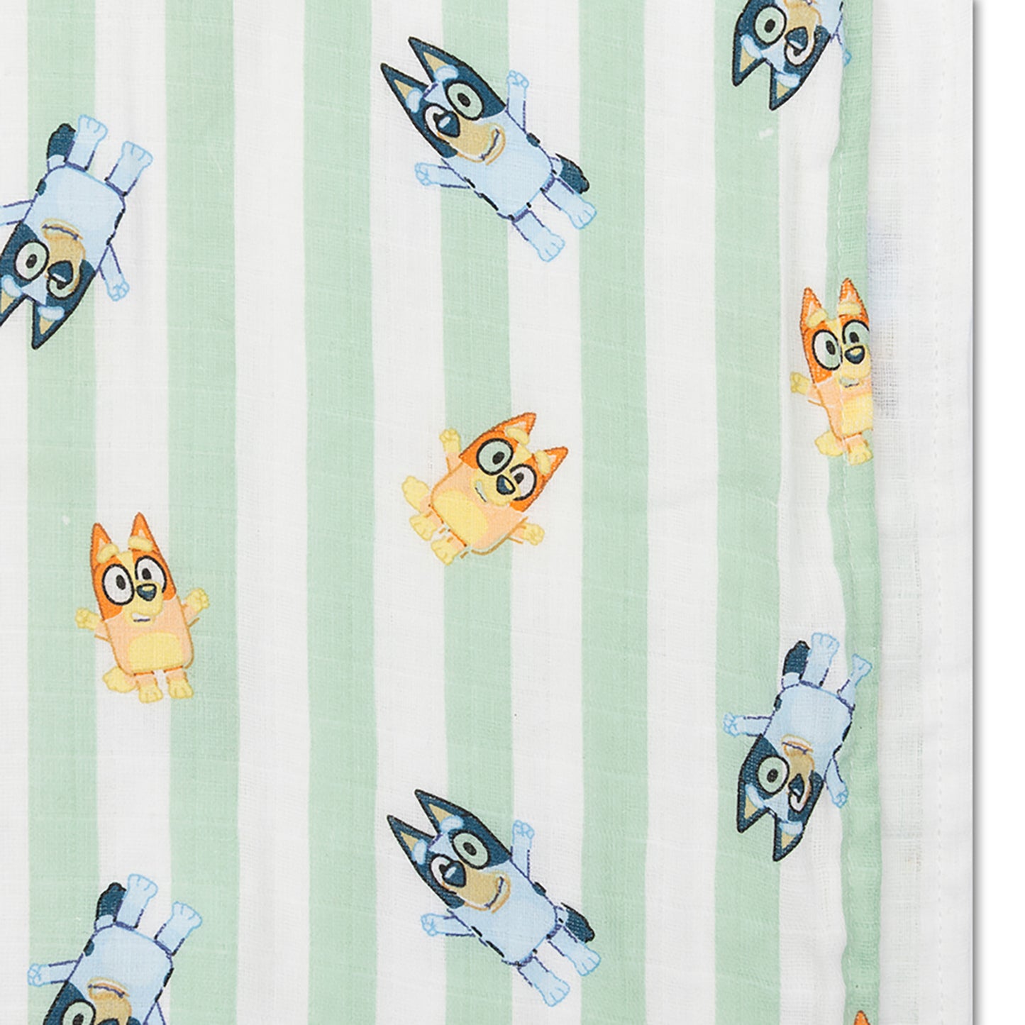 Bluey Badponcho i Muslin – 55 × 55 cm