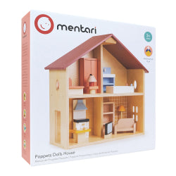 Mentari Dockhus med möbler – Poppets House