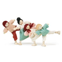 Mentari Dockhusfigurer – Familjen Honeybunch