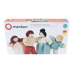 Mentari Dockhusfigurer – Familjen Honeybunch