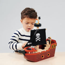 Mentari Piratskepp i trä – Fishbones
