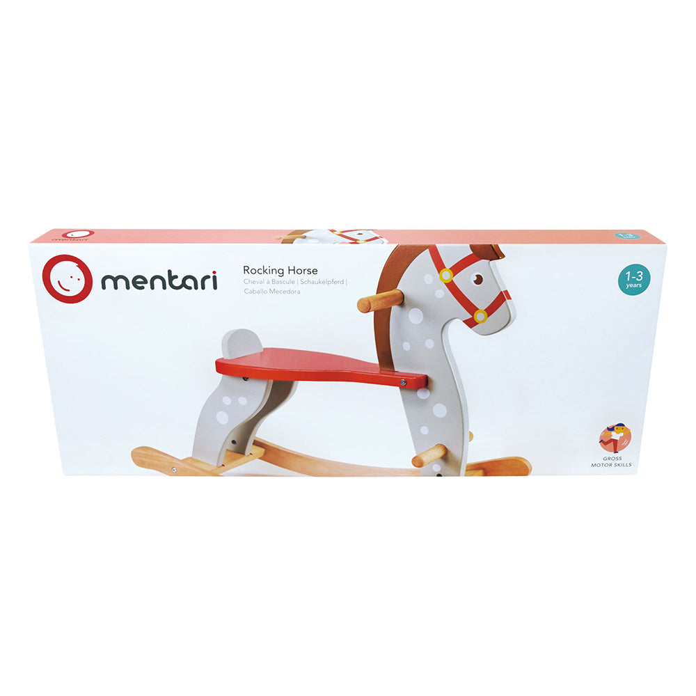 Mentari gunghäst i trä